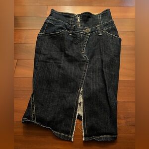 Super cute Jean skirt by Jean Paul Gaultier